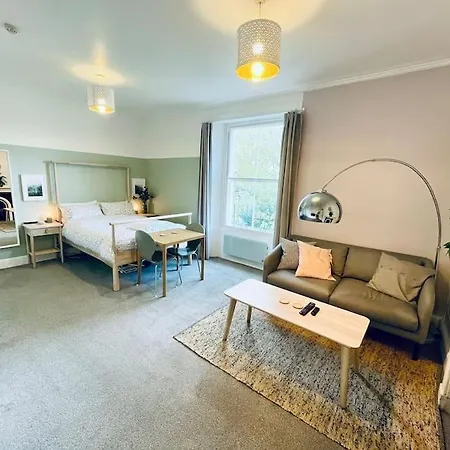 Central Studio Flat With Parking Permit Bath Exterior photo